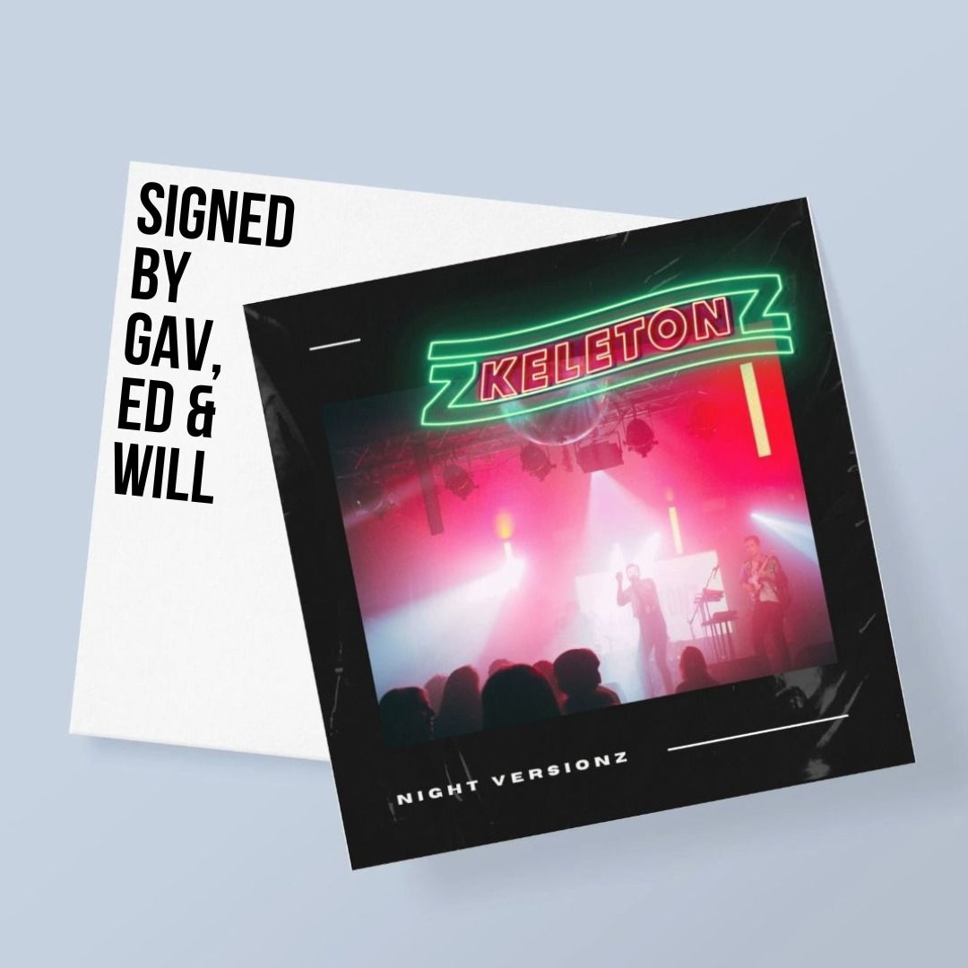 SIGNED 'NIGHT VERSIONZ' REMIX E.P. CD (PRE-ORDER)