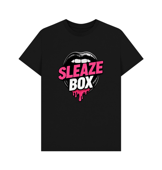 Black Printed T-shirt Front