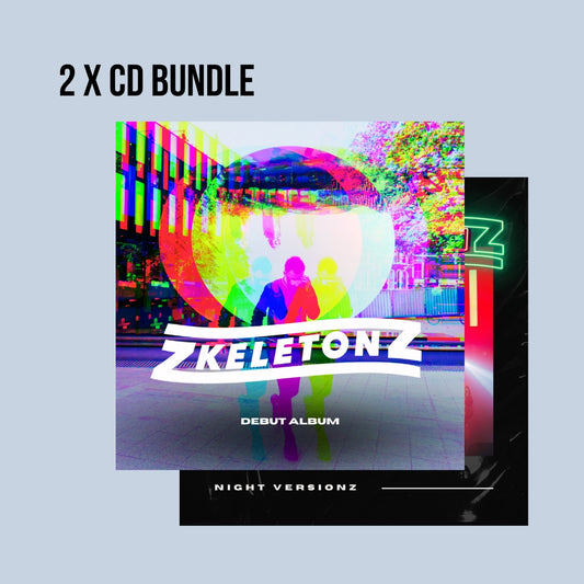 2 x SIGNED CD BUNDLE, DEBUT & REMIX ALBUMS (PRE-ORDER)