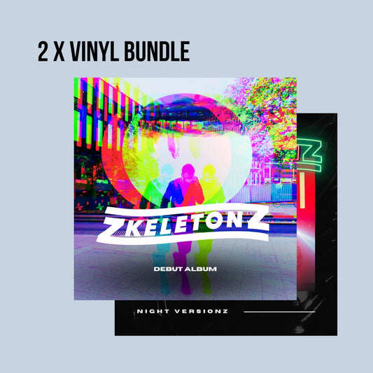 2 x SIGNED VINYL BUNDLE, DEBUT & REMIX ALBUMS (PRE-ORDER)