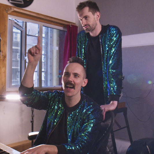 Will & Ed's SPARKLY JACKETS (ONLY 2 AVAILABLE)