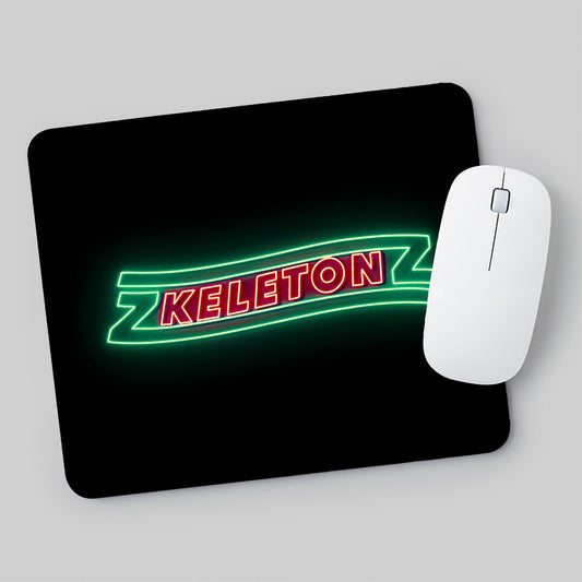 Zkeletonz logo Mouse Mat (black)