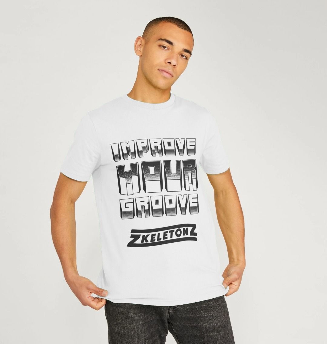 IMPROVE YOUR GROOVE t-shirt (White)