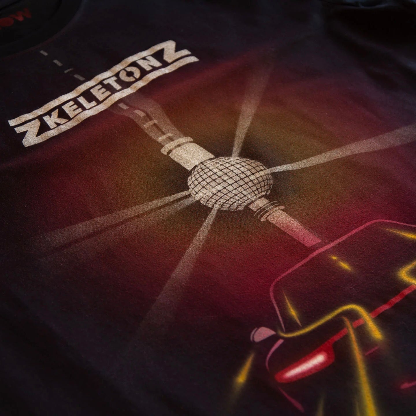 Porsche To Berlin FULL COLOUR/AIR-BRUSHED T-shirt